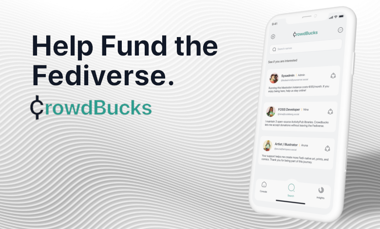CrowdBucks is a new payment system for the Fediverse - We Distribute